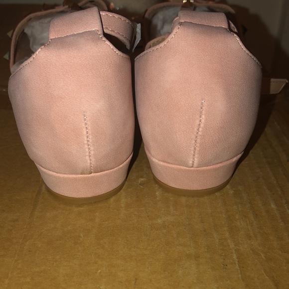 Blush Chic T Studded Flats - Picture 4 of 5